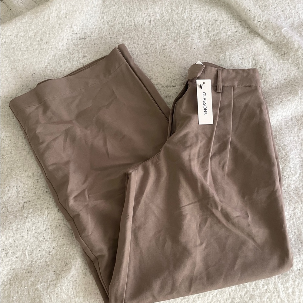 glassons taupe work pant